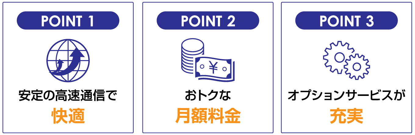 3つのポイント
